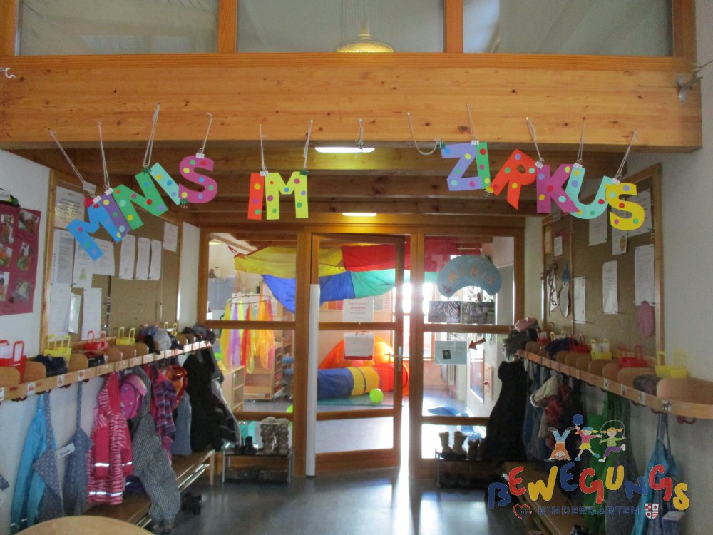 Die MINIS im Zirkus - Kindergarten im Brombachtal/Odenwald